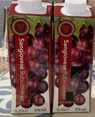 Vino in brick Sangiovese Rubicone IGT