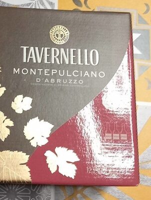 Montepulciano d' abruzzo front packaging