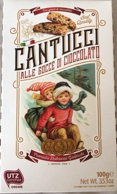 Cantucci Alle gocce di cioccolato