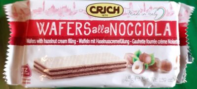 Wafers alla nocciola