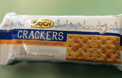 Crackers senza granelli sale