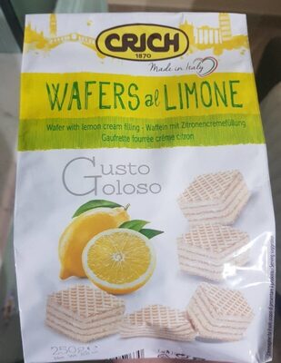 Wafers al limone