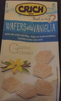 Wafers alla vaniglia