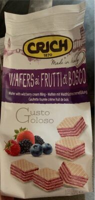 Wafers ai frutti di bosco