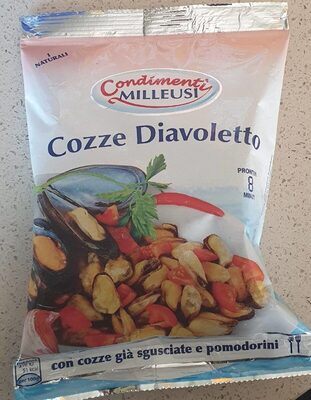Cozze Diavoletto front packaging