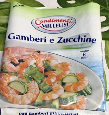 Gamberi e zucchine