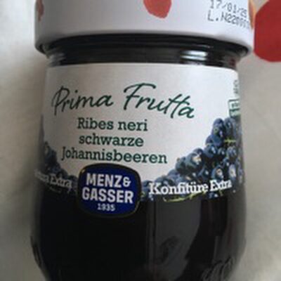 Prima Frutta schwarze Johannisbeere