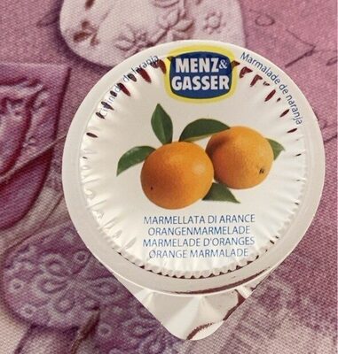 Marmellata di arance front packaging