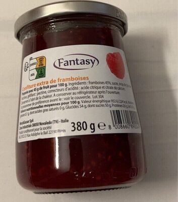Fantasy Confiture Extra De Framboises