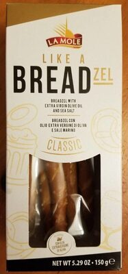 Like a Breadzel front packaging