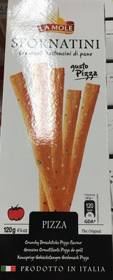 Sfornatini gusto Pizza front packaging