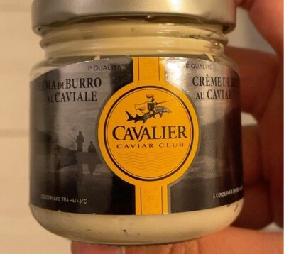 Crema di burro al caviale front packaging