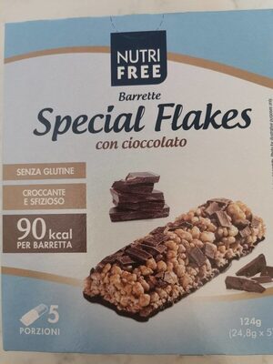 Barrette special flakes con cioccolato