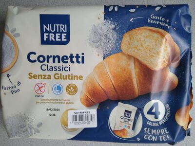 Cornetti classici senza glutine