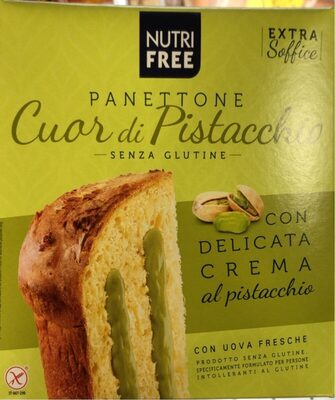 Panettone Cuor di Pistacchio front packaging