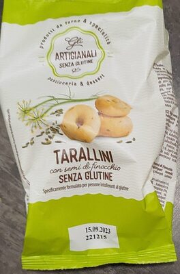 Tarallini con semi di finocchio senza glutine