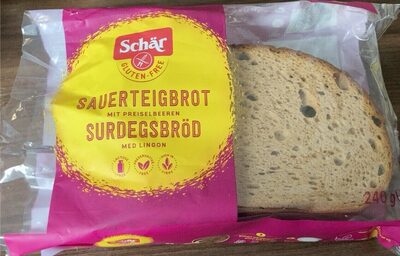 Sauerteigbrot mit Preiselbeeren