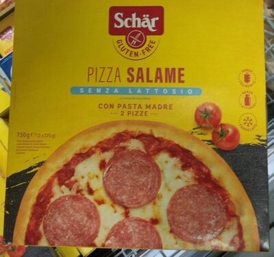 PIZZA AL SALAME (SENZA LATTOSIO)