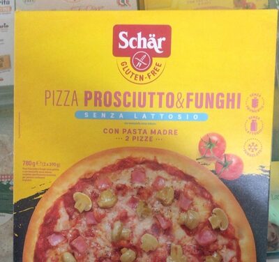 Pizza prosciutto e funghi