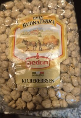 getrockene Kichererbsen