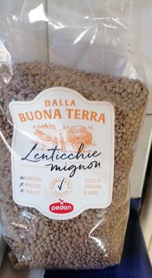 Lenticchie mignon front packaging