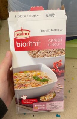 cereali e legumi front packaging