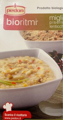Bioritmi miglio piselli e lenticchie