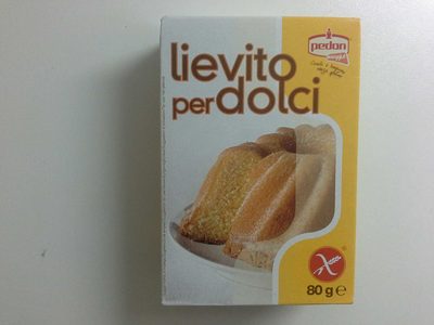 Lievito per dolci senza glutine