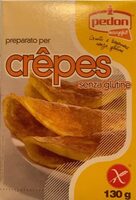 Preparato per crêpes senza glutine