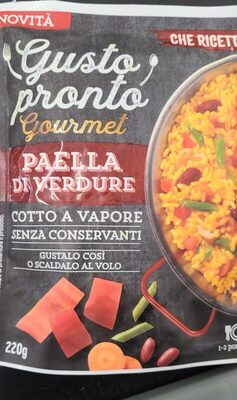 Paella di verdure