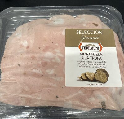 Mortadela con trufa negra