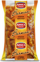Amica Chips Barman Stikker Ketchup 200G