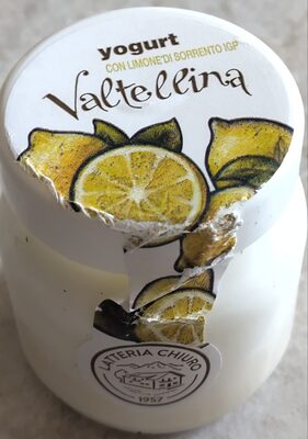 Yogurt con limone di Sorrento IGP front packaging