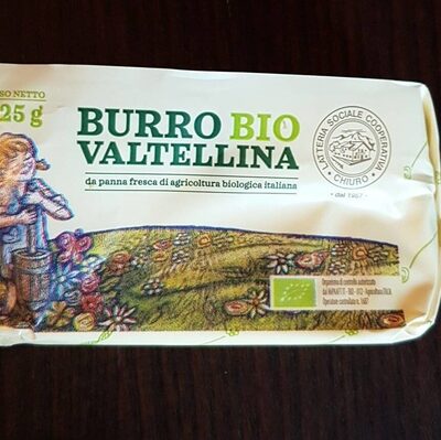 Burro bio valtellina
