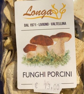 Funghi porcini secchi