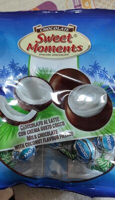 ciocolato al latte con crema gusto cocco