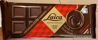 Cioccolato extra fondente 50% front packaging