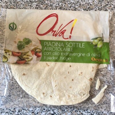 Piadina sottile arrotolabile