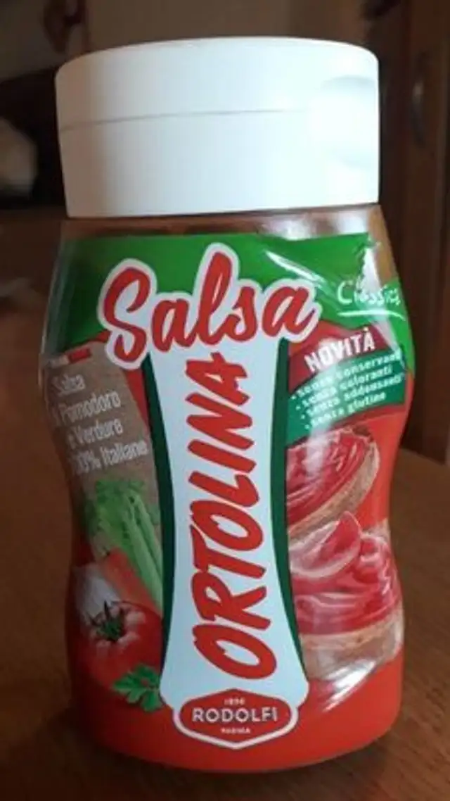 Salsa ORTOLINA front packaging