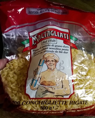 200 conchigliette rigate front packaging