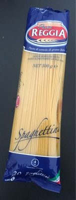 Spaghetti front packaging