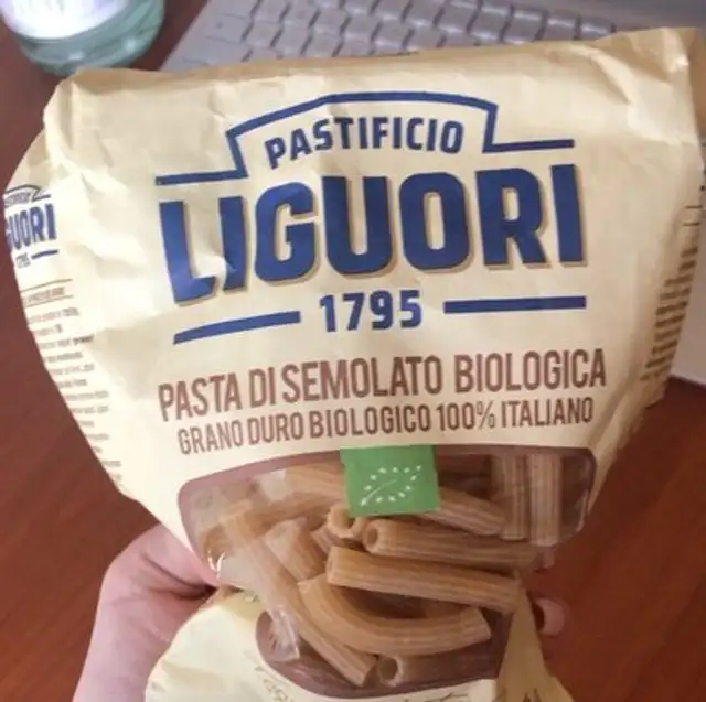 maccheroni rigati front packaging
