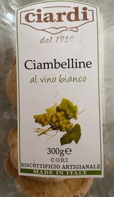 Ciambelline al vino bianco