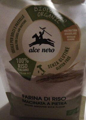 Farina di riso front packaging