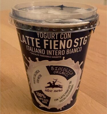 Latte Fieno STG front packaging