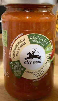 Sugo di pomodoro con piselli