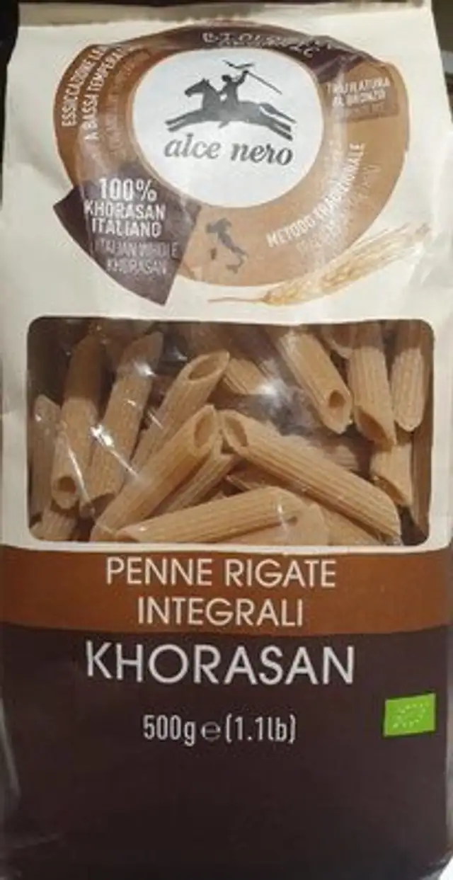 Penne Rigate Integral ingredients label
