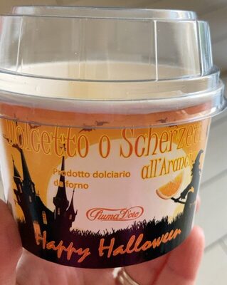 Dolcetto o scherzetto all’arancia front packaging