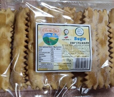 Bugie zicchetate front packaging
