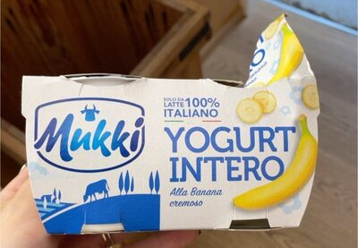 Yogurt intero alla banana
